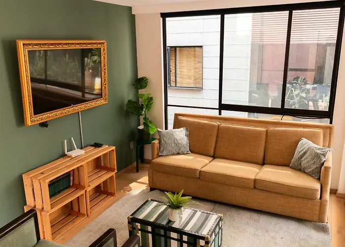 Impresionante Departamento Con Terraza * Mexico City